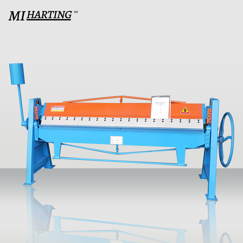 Cheap price box and pan brake metal manual forming machine,manual folding machine