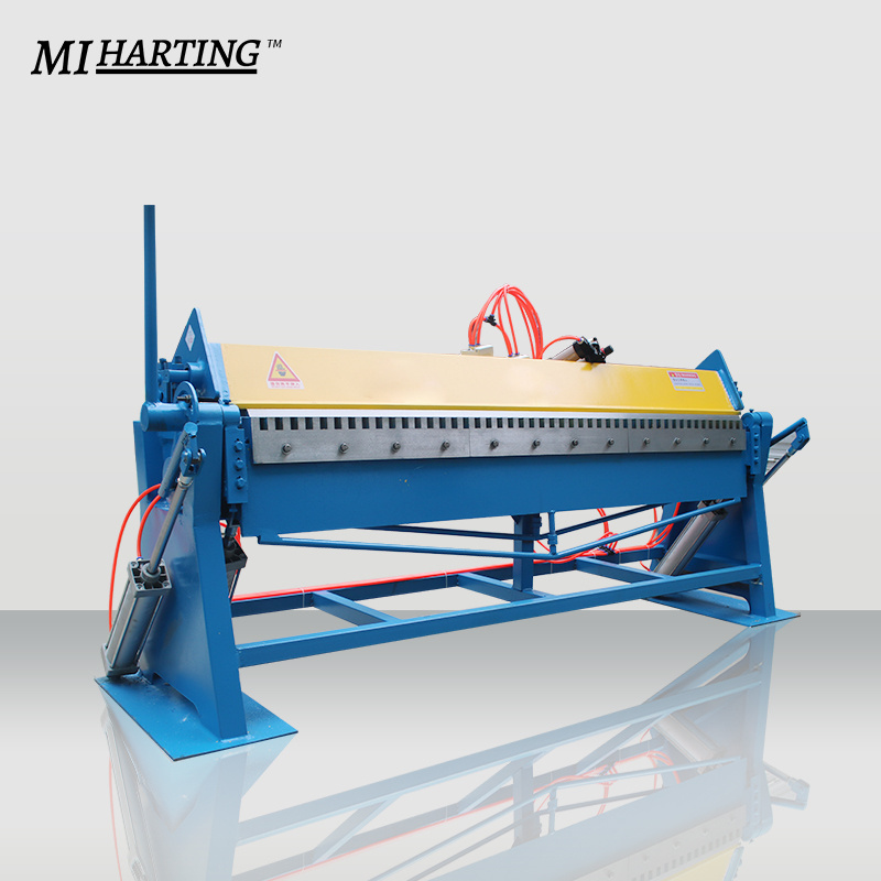 1.5*3000 Heavy Duty Pneumatic Sheet Metal Brake Pan And Box Folder Upper Folding bending Machine