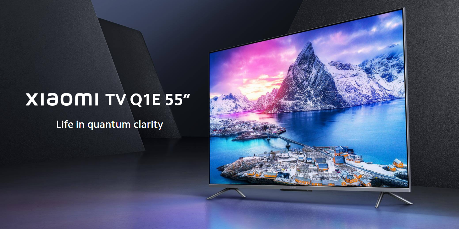 Xiaomi TV Q1E 55 inch television 4k android smart led  tv television television 4k smart tv xiaomi