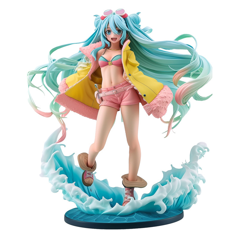 Custom design OEM ODM one-stop factory Japanese Sexy Cartoon Figurine Sexy Girl Action Figure