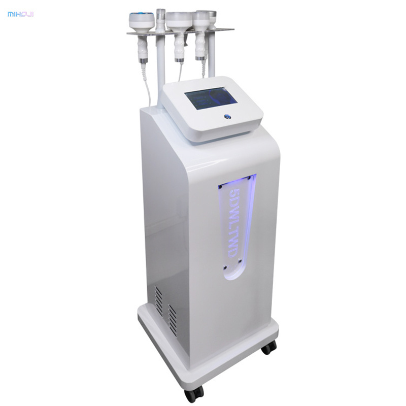 Portable 5D Cavitation 80k body contouring RF 80k fat cavitation slimming machine 6 in 1