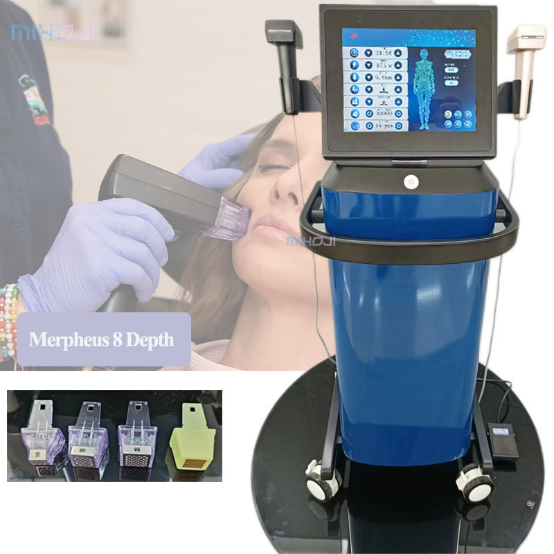 vertical morpheus 8 fractional machine  body face microneedling rf fractional machine