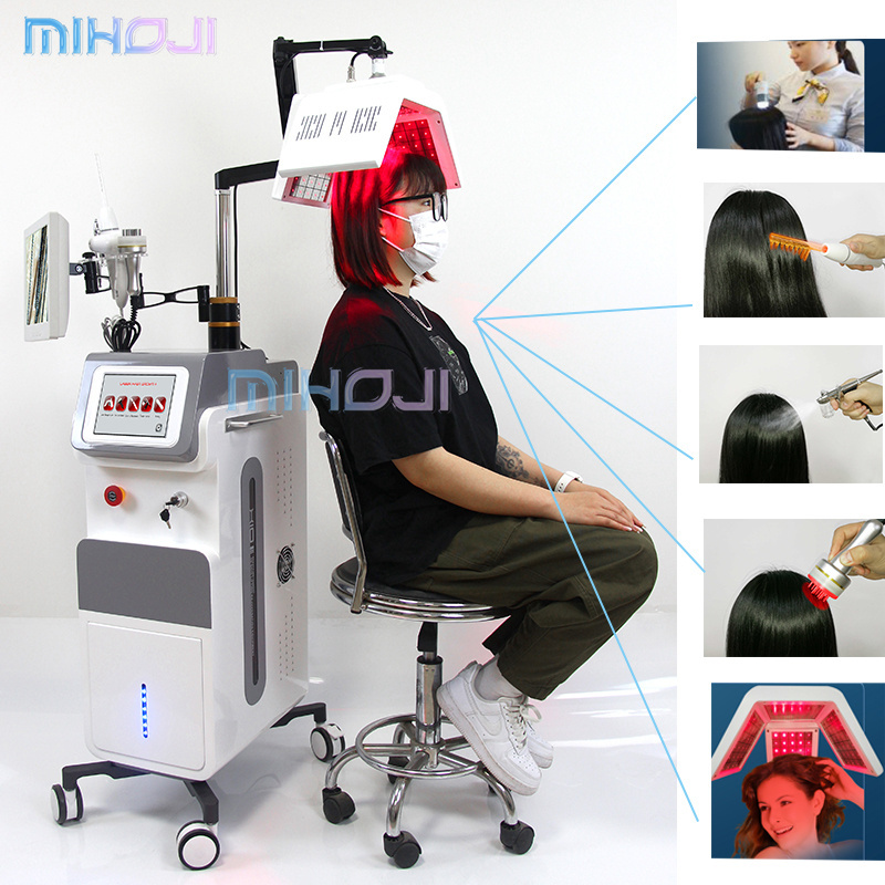 Korean Beauty Salon Infrared Red Light Therapy Acne Removal Hair Growth Redlight Therapy Pdt Led Photon Machine