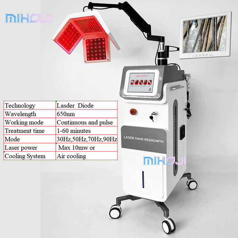 Korean Beauty Salon Infrared Red Light Therapy Acne Removal Hair Growth Redlight Therapy Pdt Led Photon Machine