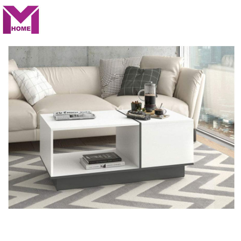 Hot sale new design simple  MDF/Particle board center coffee table