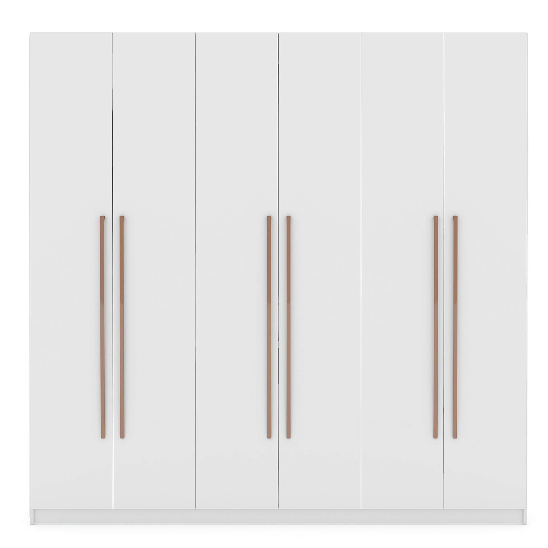 Comfort Contemporary Modern Freestanding Wardrobe Closet, 82.48