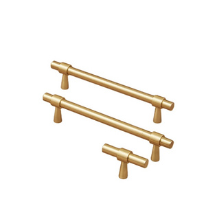 High Quality Kitchen Cabinet Wardrobe Decoration Brass Knurled Door Handles from Indian Manufacturer and Supplier