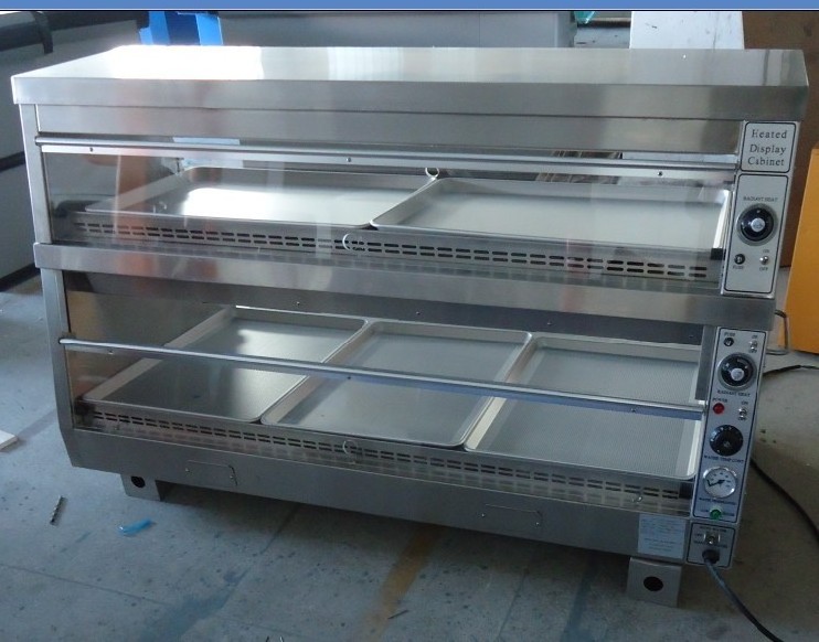 MIJIAGAO Fast Food Commercial Industrial warming showcase/Food Warmer Display 1200mm