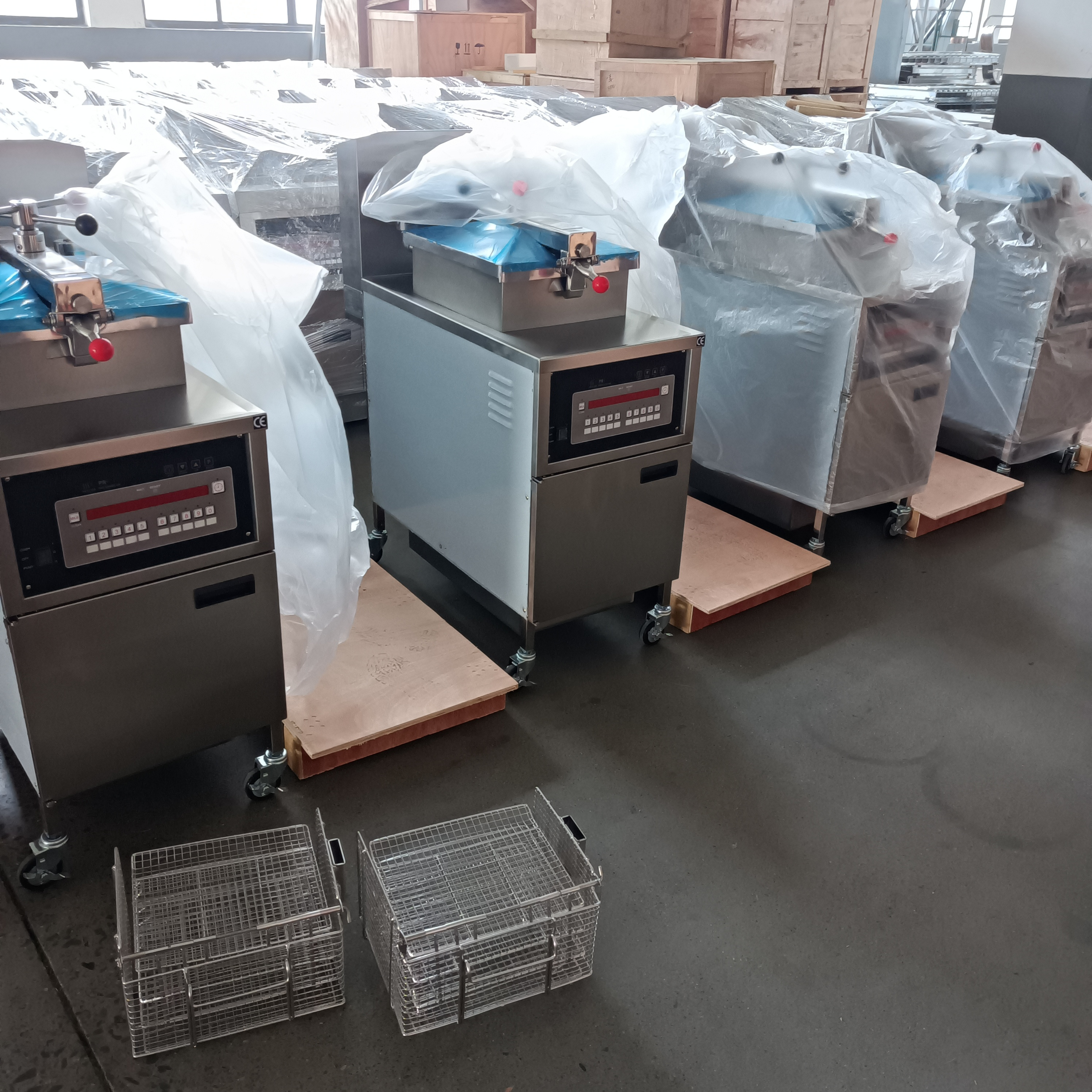 Pressure Fryer Broasted Fried Chicken Equipment pressure fried chicken machine