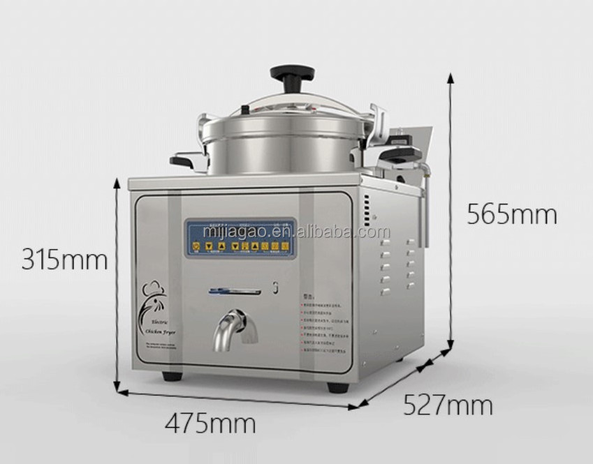 Broaster Chicken Machine Pressure Fryer/ electric deep fryer