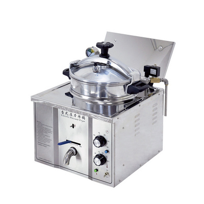 KFC Fast Food Restaurant Kitchen fried chicken fryer PFE-800 Chicken Broasted Machine Pressure Fryer with Oil Filter