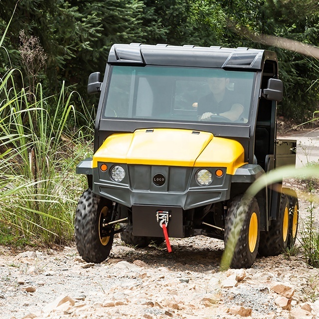 High Quality Electric UTV 4x4 1000cc truck heavy load electric UTV for sale with TUV CE certifications