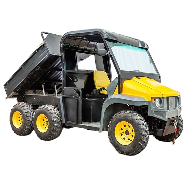 5KW motor electric UTV ATV 6x4 off-road vehicles farm mountain truck 180Ah lead-acid battery