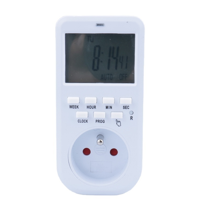 7days digital timer  Programmable Time Relay Fr Socket Plug in Timer Switch 230V big screen