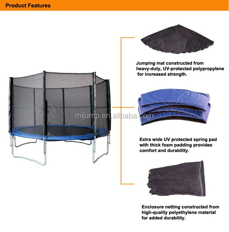 12FT  outdoor trampoline