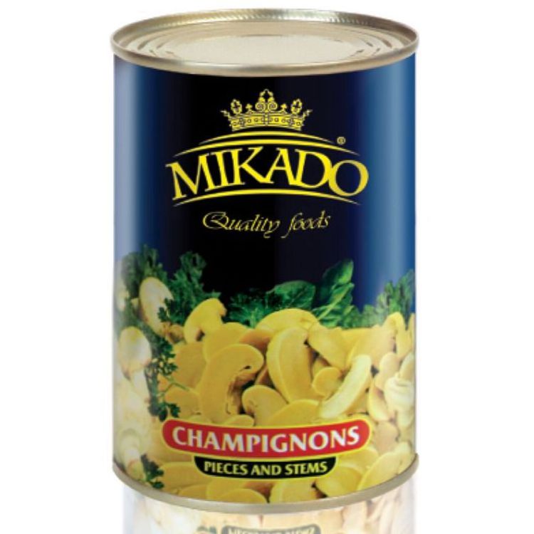 Chinese canned button mushrooms champignon  in cans