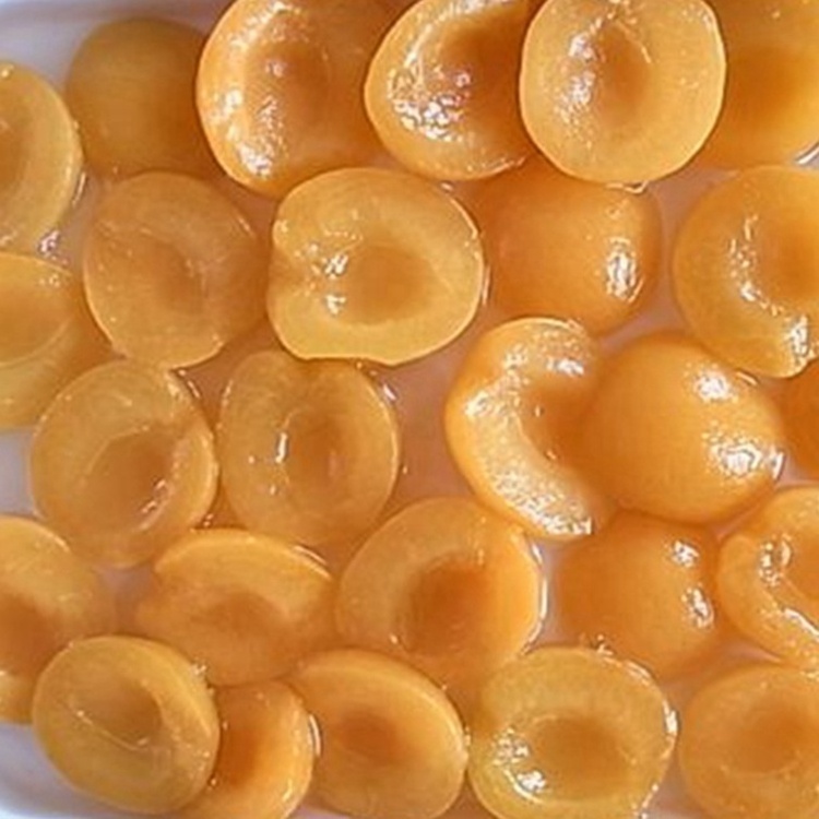 Top Quality Mikado brand Chinese canned apricot halves  in  syrup