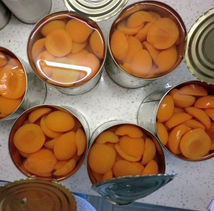 Top Quality Mikado brand Chinese canned apricot halves  in  syrup