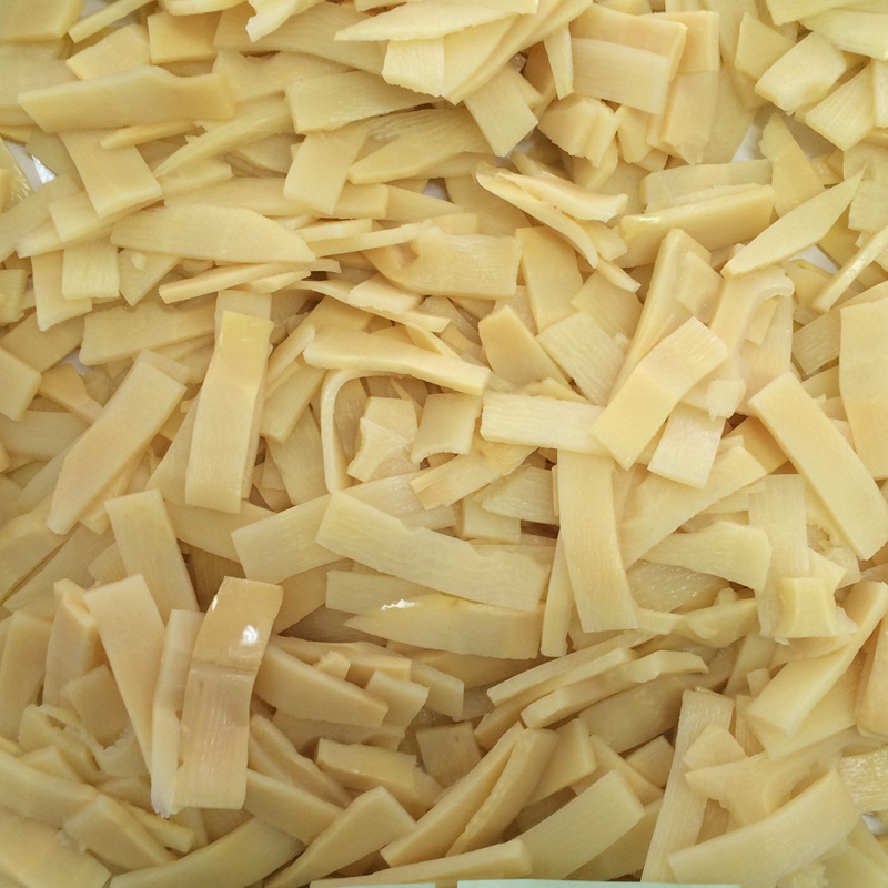 fresh pack canned food canned bamboo shoot slices bamboo stripes in brine in water