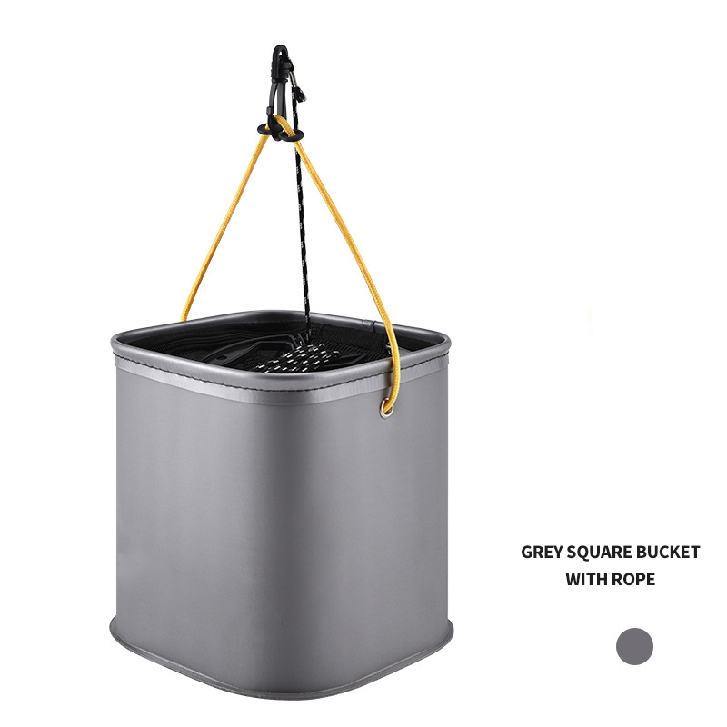 Portable Folding Fishing Bucket Live Fish Water Storage Fishing Box Tools Carp Fishing Accessories