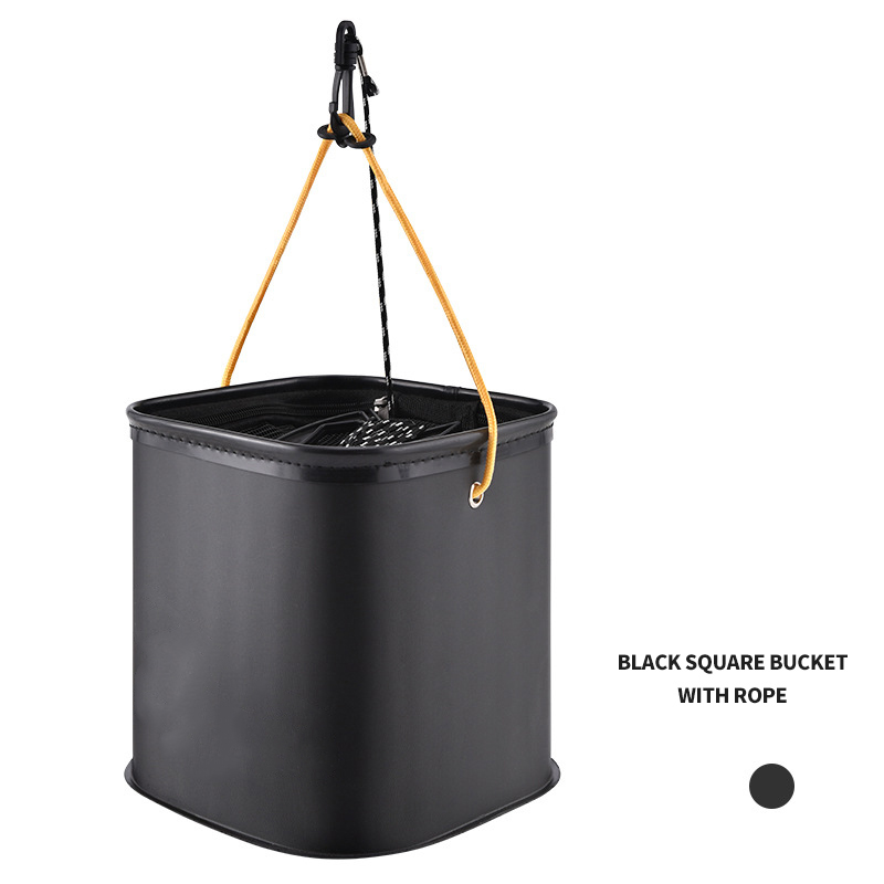 Portable Folding Fishing Bucket Live Fish Water Storage Fishing Box Tools Carp Fishing Accessories