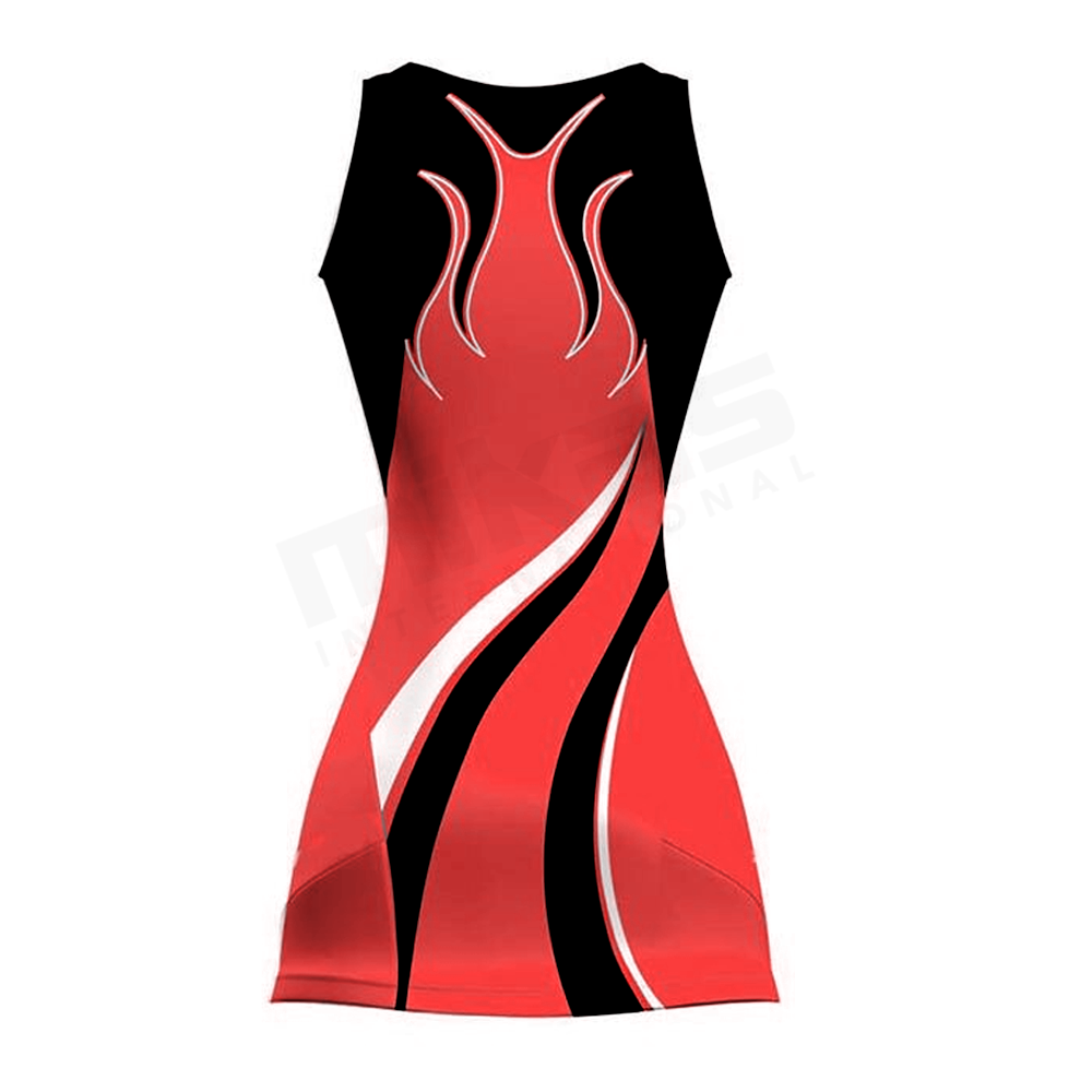 Wholesale Custom Made Sublimated Netball Uniforms High Quality Netball Dress