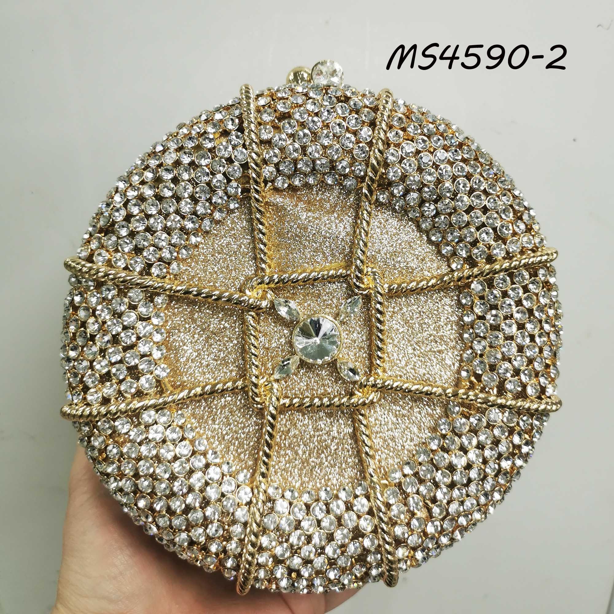 New Design Diamond Evening Bags Fashion Rhinestones Wedding Bags Women Chain Sling Purse Clutch For Ladies