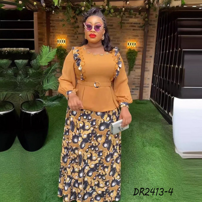 chinese dress ladies FULLY STONES FREE SIZE DRESS SENEGALESE READY-MADE HIGH QUALITY BEAUTI   Ladybee