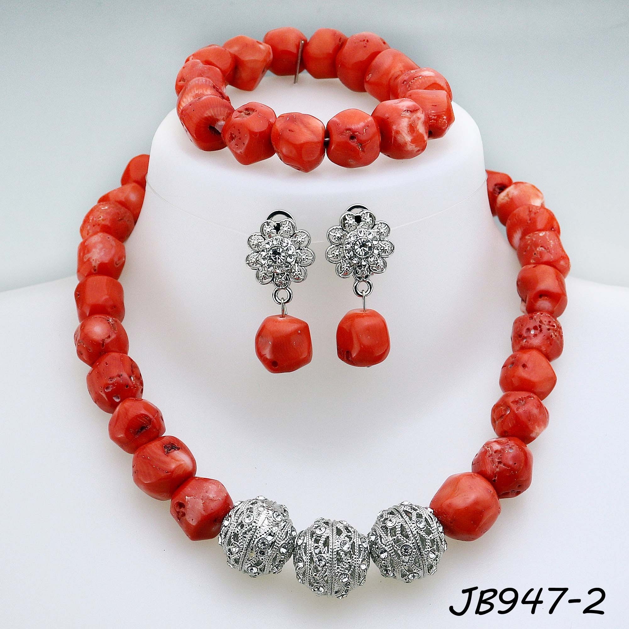 fashionable brazilian coral  jewelry,  gold plated bridal beads african jewelry set, gold jewellery dubai