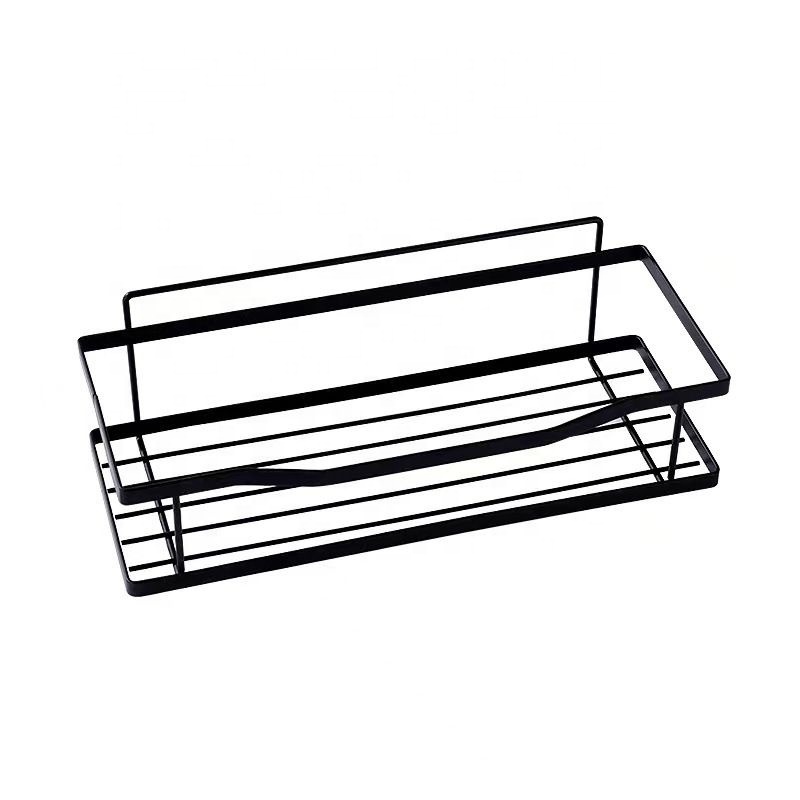 Stainless Steel Rack No Drilling Adhesive Shampoo Organizer Shelf Bathroom Shower Caddy