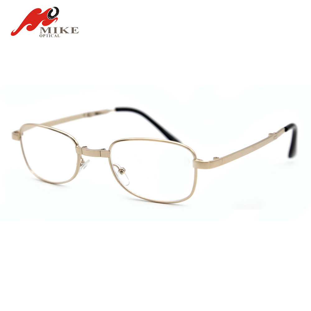 Classic slim metal wholesale good clic pen unbreakable fold reading glasses