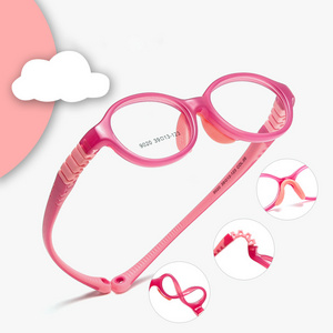 Baby Flexible Removable Glasses 2023 Ultralight Soft Safe Silicone Boys Girls Eyewear Frame ComputerNon-slip Sport Eyeglasses