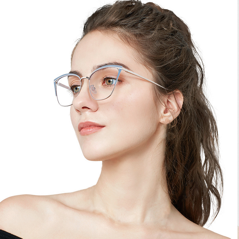 9063 women photogrey anti reflection glasses hot sale photogrey lenses blue light glasses wholesale