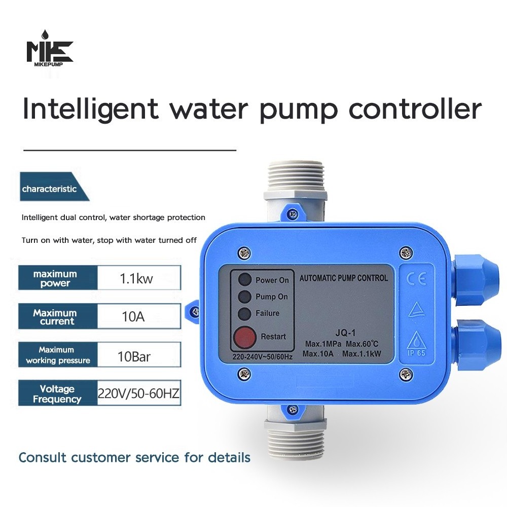 Water Pump Pressure Control Switch Automatic Water Pump Pressure Controller Pressure Switch