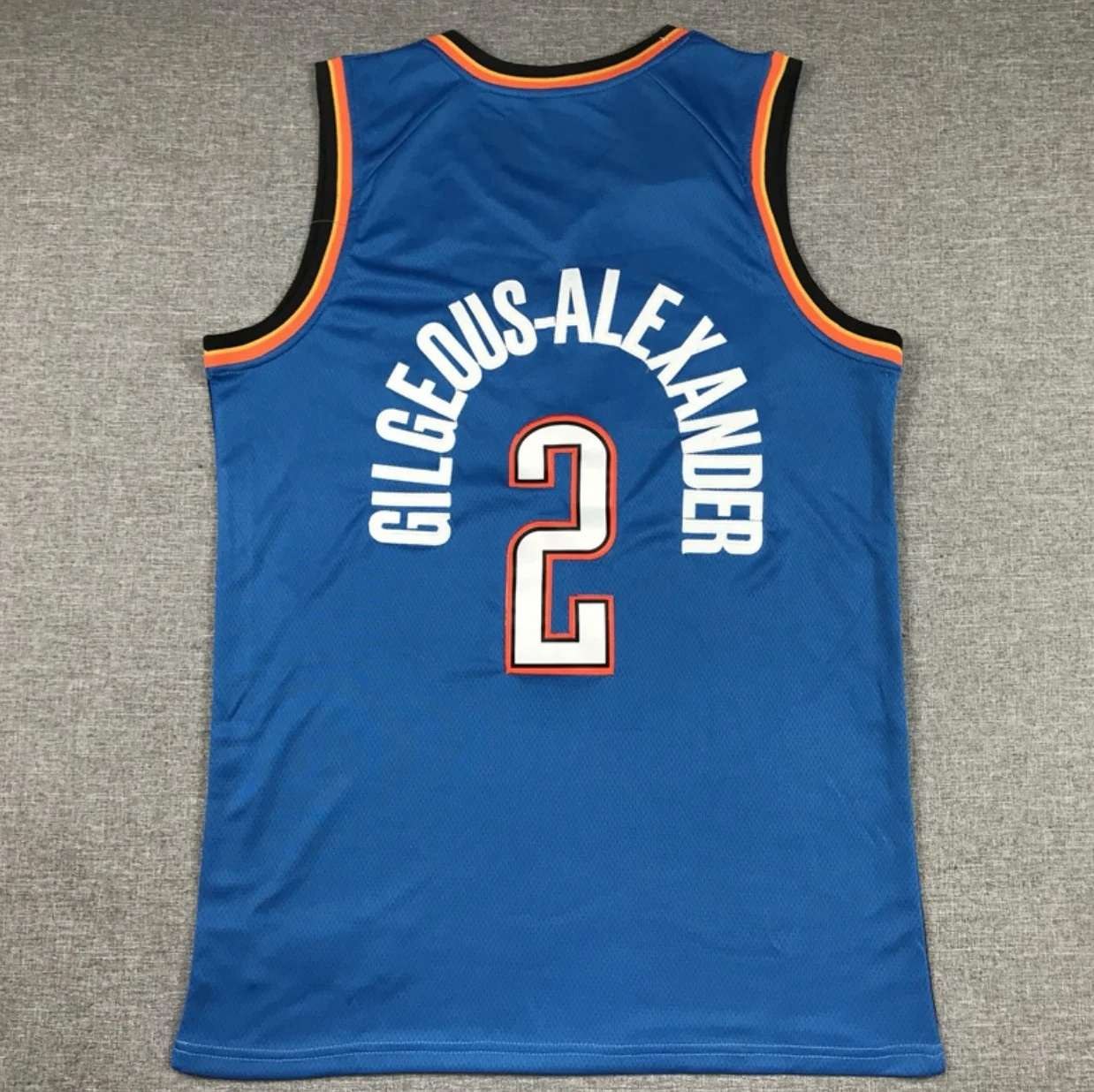 2024 New Season Men's 2 Shai Gilgeous-Alexander 7 Holmgren 3 Josh Giddey America Sports Basketball Jersey