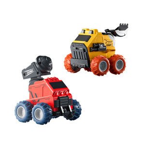 Monster Trucks Pull Back Cars for Boys Friction Powered Push and Go Cars Trucks Toys Vehicles Set for Toddlers Kids 3+ Year Old