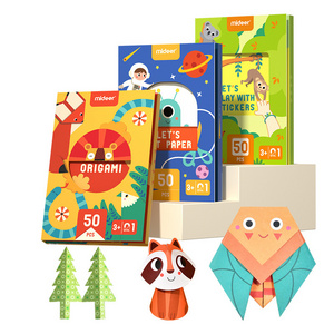 DIY Animal Paper Art Kit 3D Origami Paper Craft for Kids Hand-eye Coordination and Cognitive Development