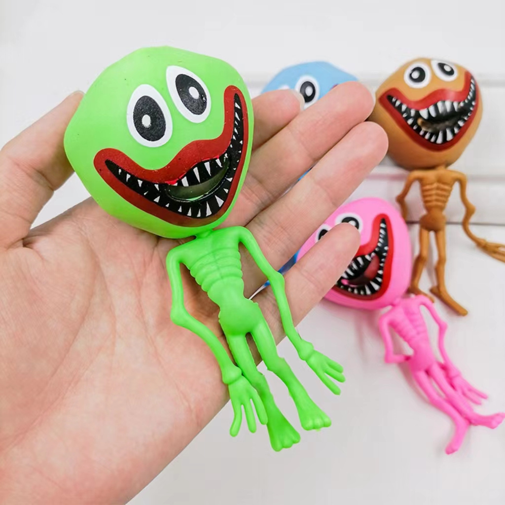 Halloween Monster Alien Toys Stress Relief and Anti-Anxiety Toys for Kids and Adults Funny Monster Alien Squeeze Toys