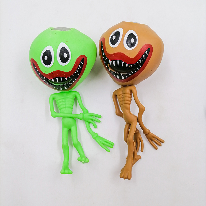 Halloween Monster Alien Toys Stress Relief and Anti-Anxiety Toys for Kids and Adults Funny Monster Alien Squeeze Toys