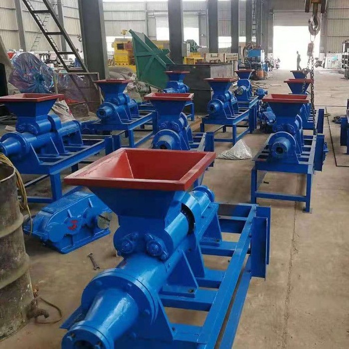 Charcoal Machine Charcoal Powder Briquette Extruder Making Machine Charcoal Sticks Extruder Forming Equipment