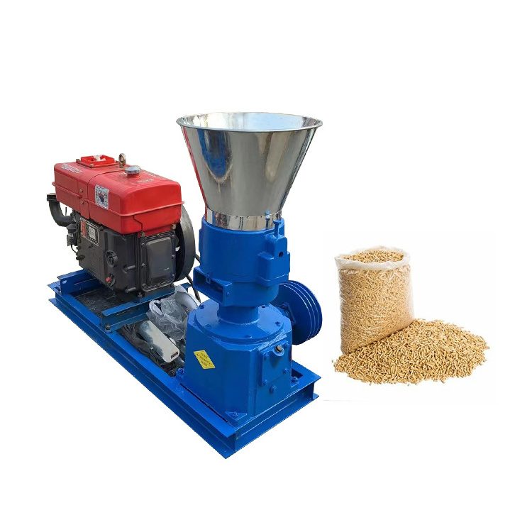 Chinese Factory Grass Pelletizer Mill Line Alfalfa Cube For Cattle/ Cow/ Horse Food Feed Pellet Machine