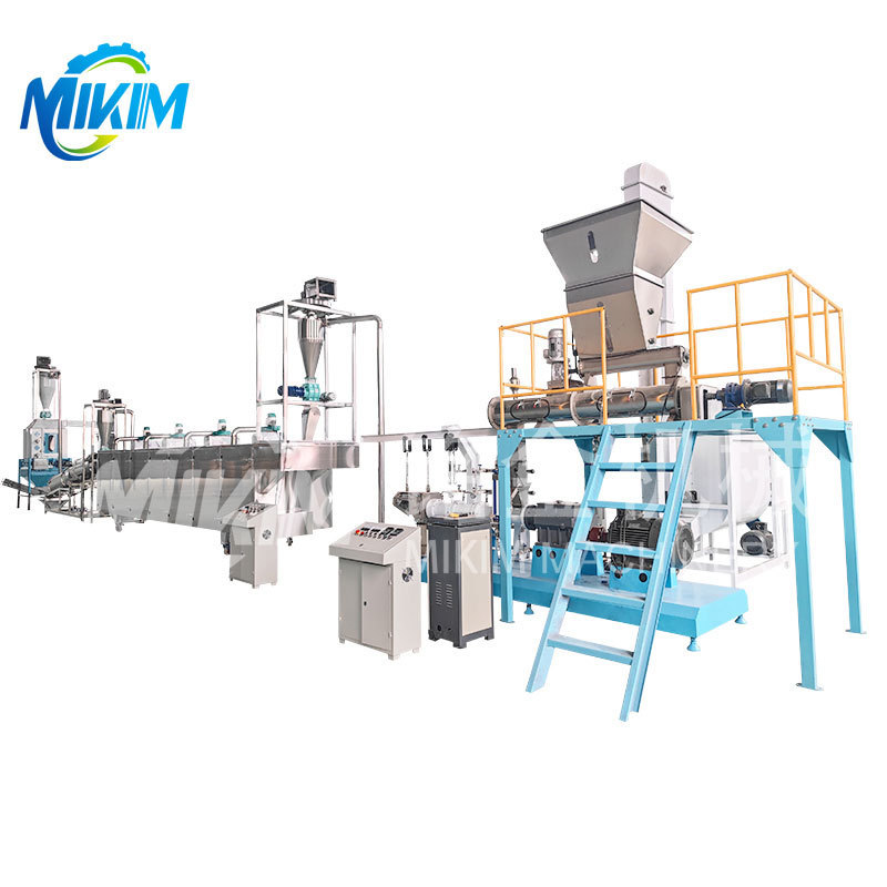 Fish Food Manufacturing Machine Floating Fish Feed Mill Pellet Extruder Making Machine for Sale