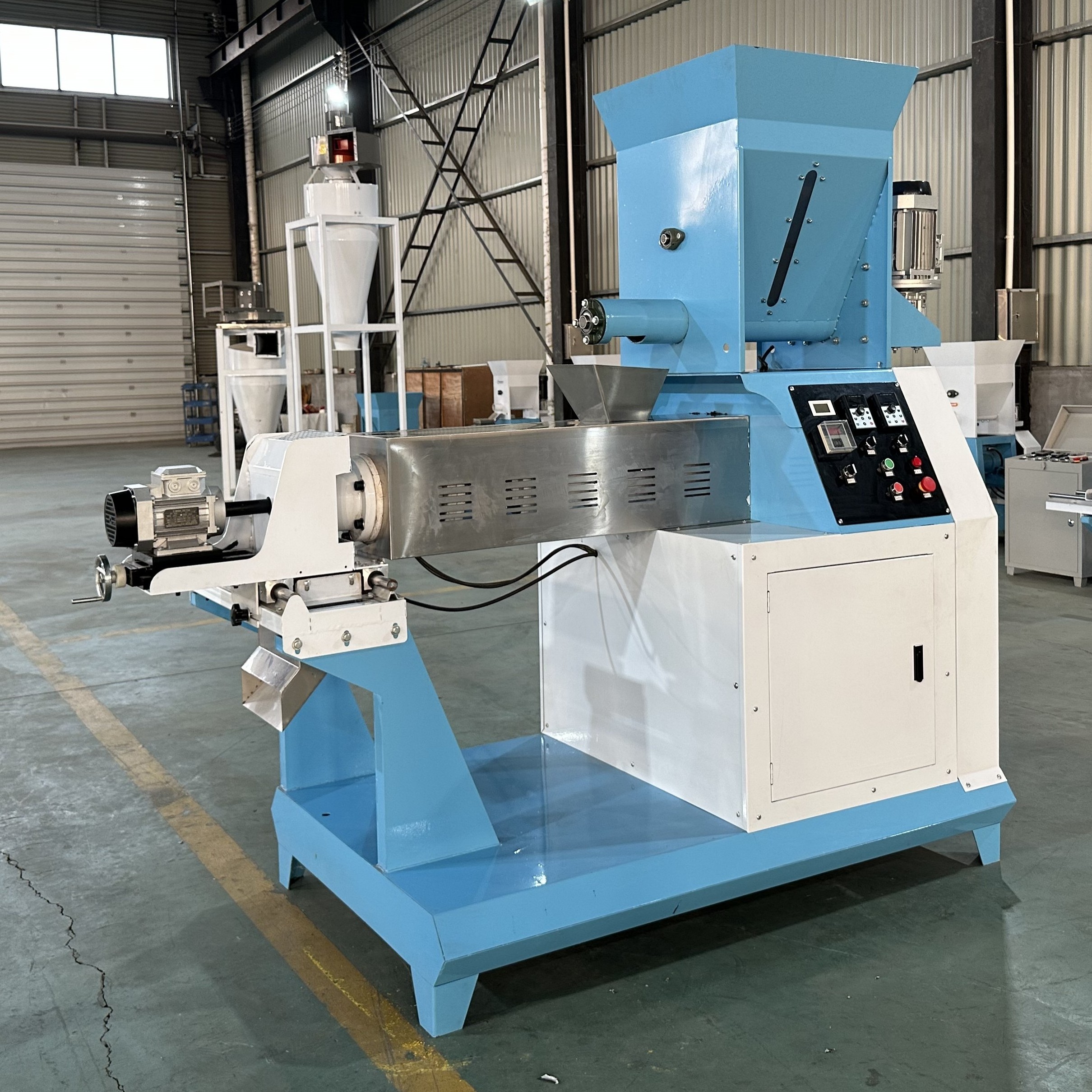 FishFeed Pallet Machine Pet Cat Dog Food Maker Fish Feed Extruding Machine Rabbit Feed Granulator Machine