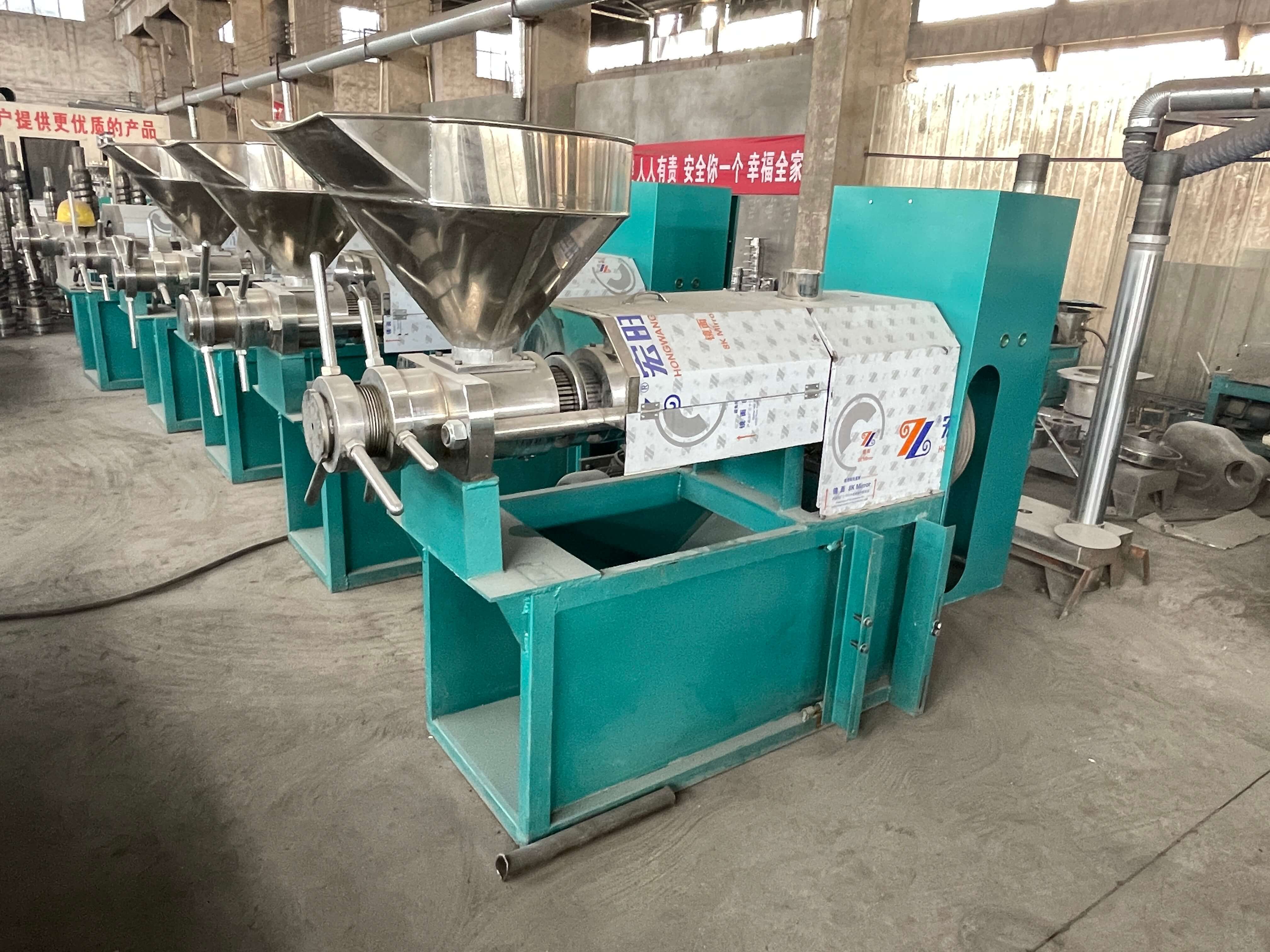 automatic coconut oil extraction machine peanut oil press machine with high yield