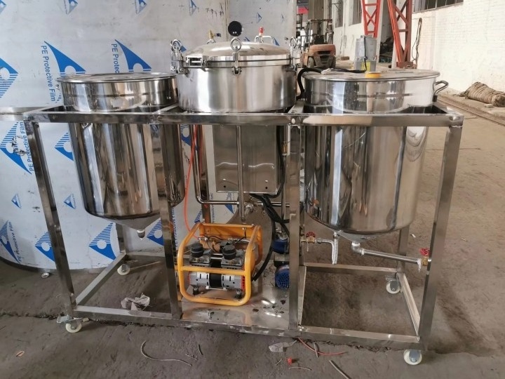 Small shea butter oil processing plant use low cost shea butter oil refinery machine