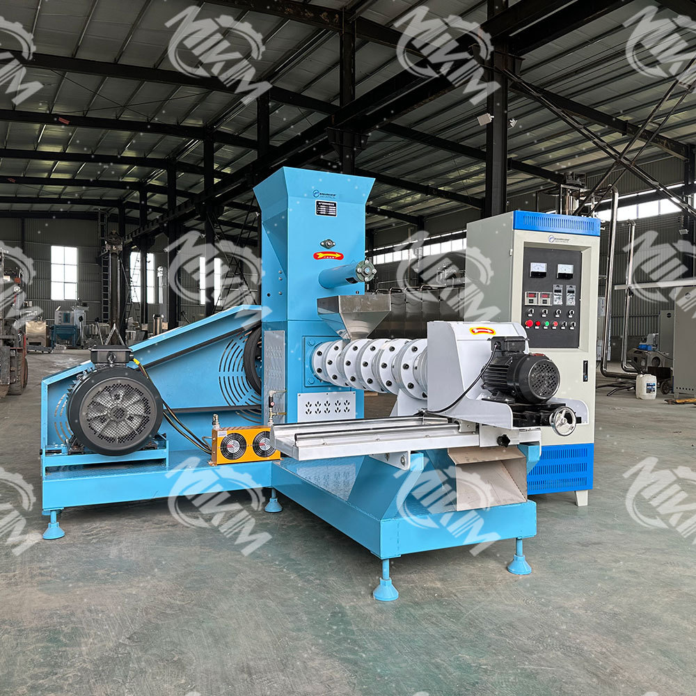 Shrimp Feed Making Machine Attached Free Parts Floating Fish Feed Mill Pellet Extruder Machine