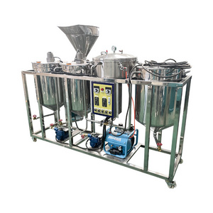 Small shea butter oil processing plant use low cost shea butter oil refinery machine