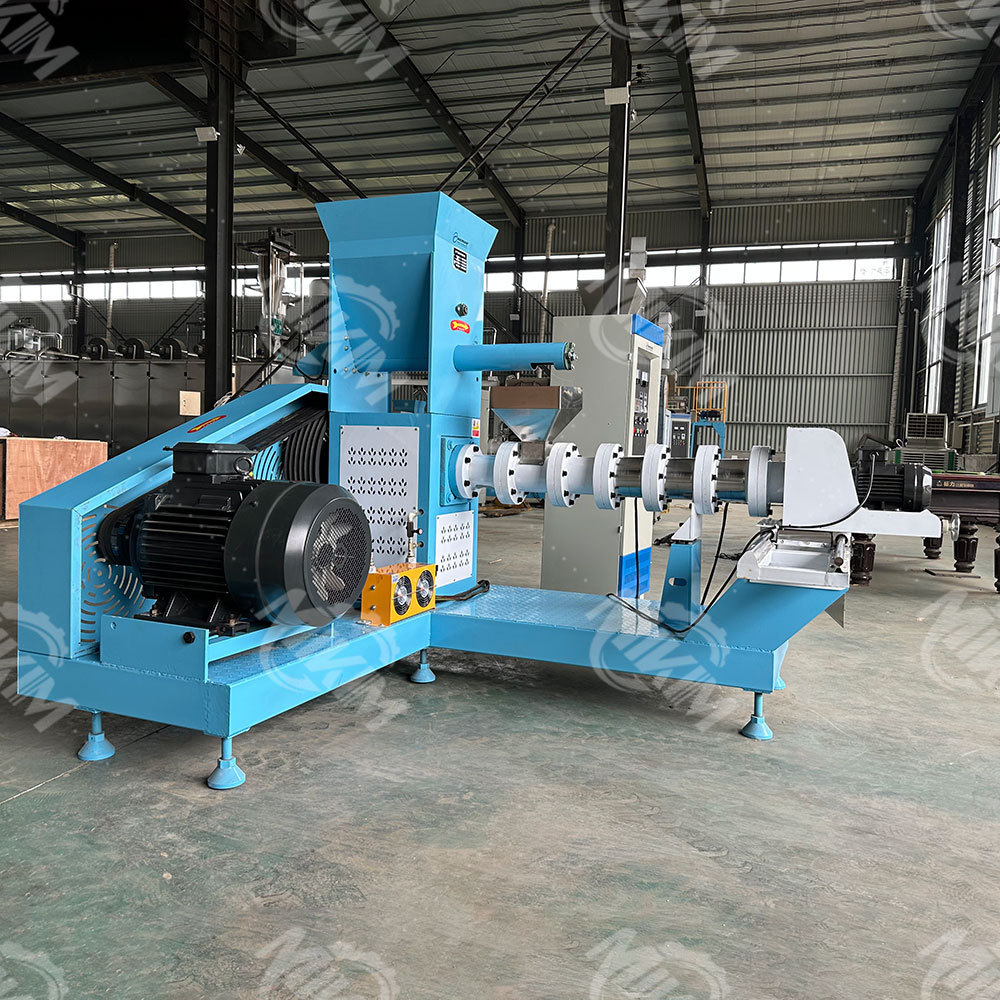 Shrimp Feed Making Machine Attached Free Parts Floating Fish Feed Mill Pellet Extruder Machine