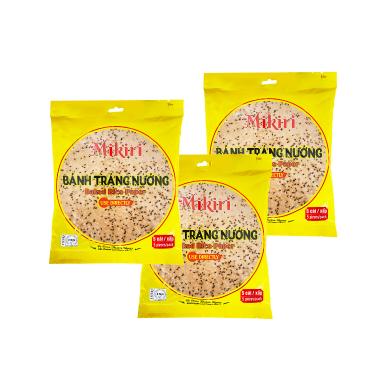 Number One Cracker Taste Coconut Baked Rice Sesame Paper 130g Ingredient Rice flour, coconut Made in Viet Nam No Cooking