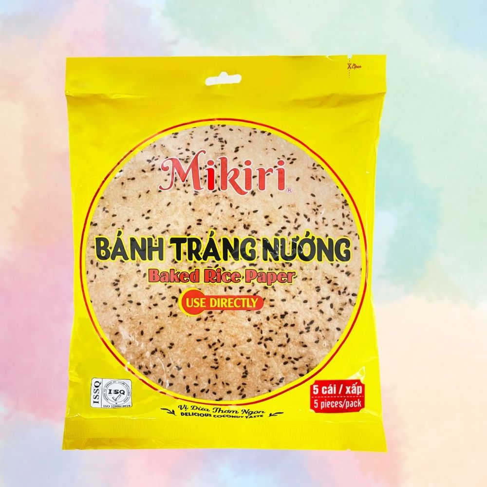 Eaten Rice Snacks Mix Coconuts 130 gram Ingredient Rice Flour Use Immediately Eat with Quang Noodles, Vermicelli Date One Years